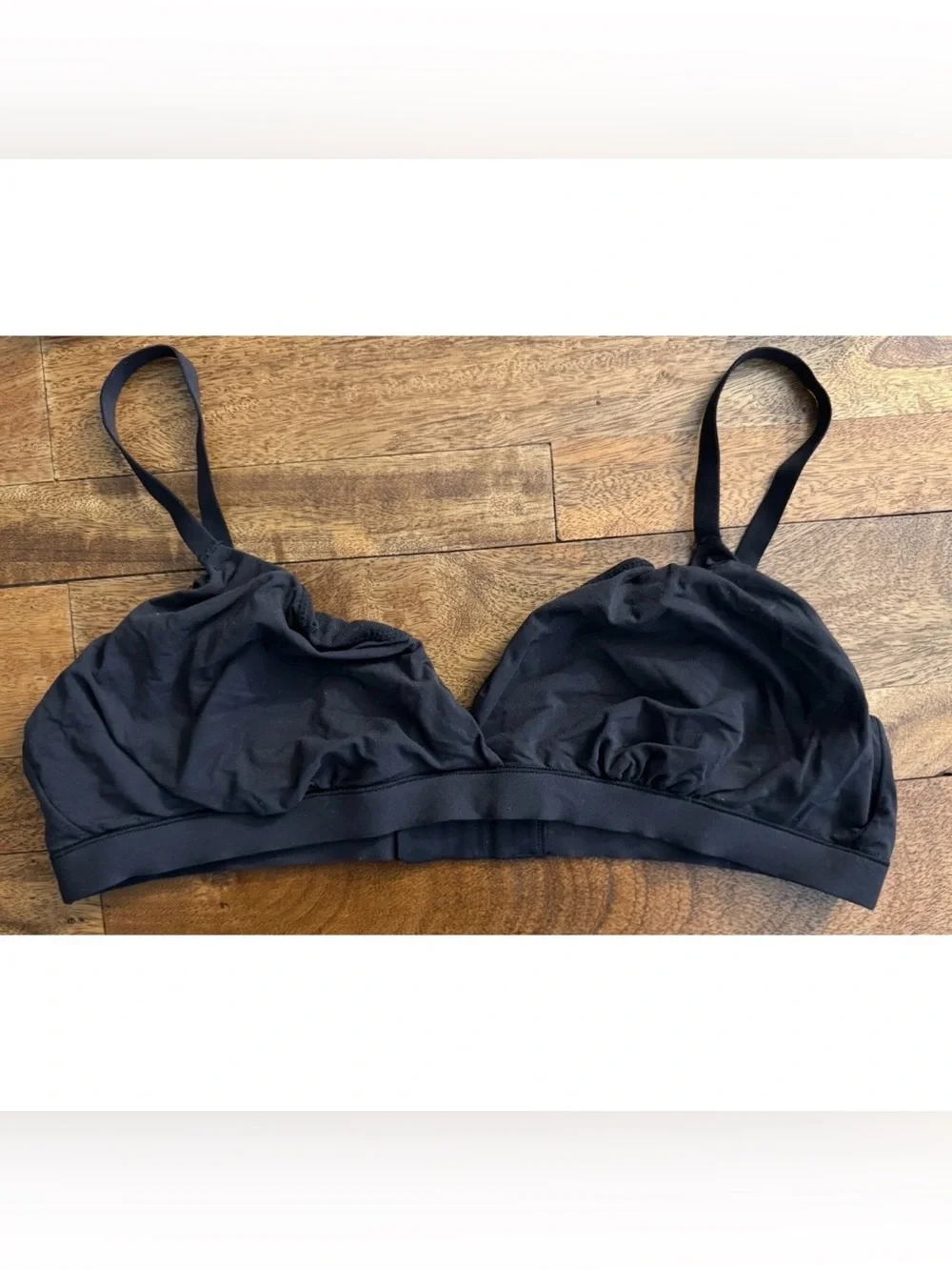SKIMS Black Wireless Lounge Bralette Bra Lot of 4 Mixed L/XL EUC - Picture 8 of 9